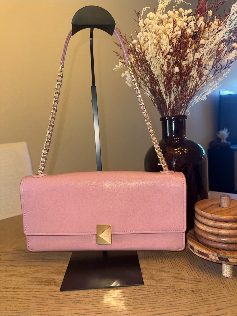 Elegant Kate Spade Deco Chain Shoulder Bag